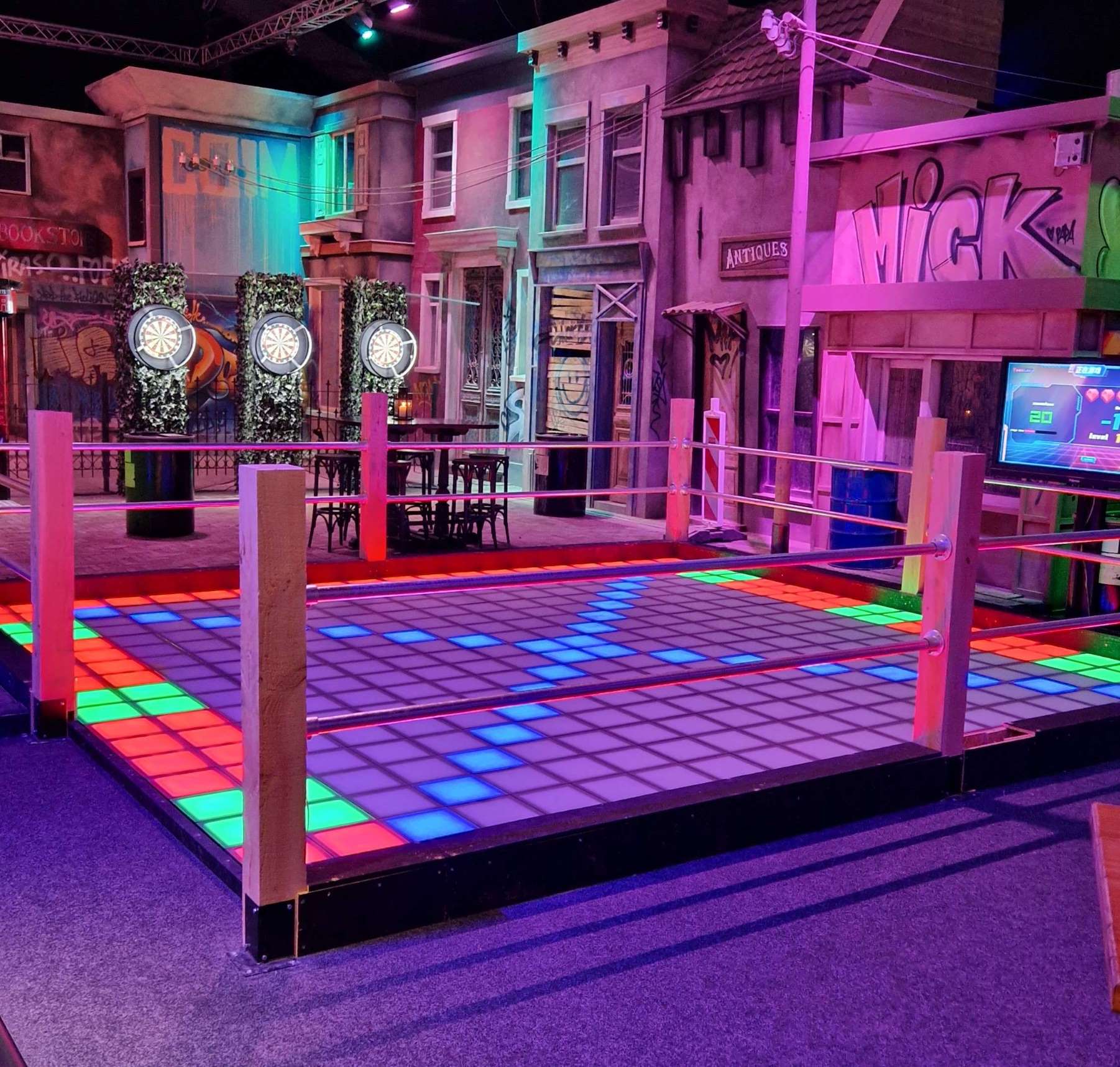 Pixel floor